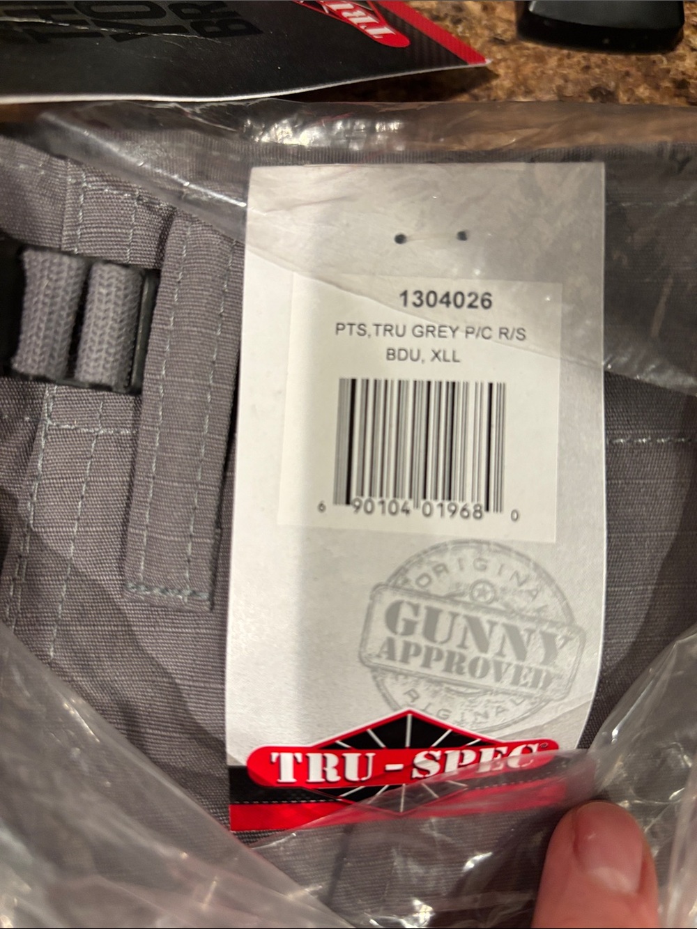 TRU-SPEC Men’s Cargo Pants - Tru Grey